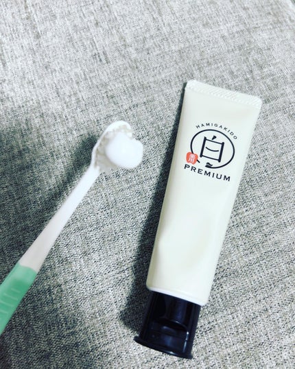 歯磨き堂 薬用ホワイトニングペースト プレミアム/歯磨き堂/歯磨き粉を使ったクチコミ(2枚目)