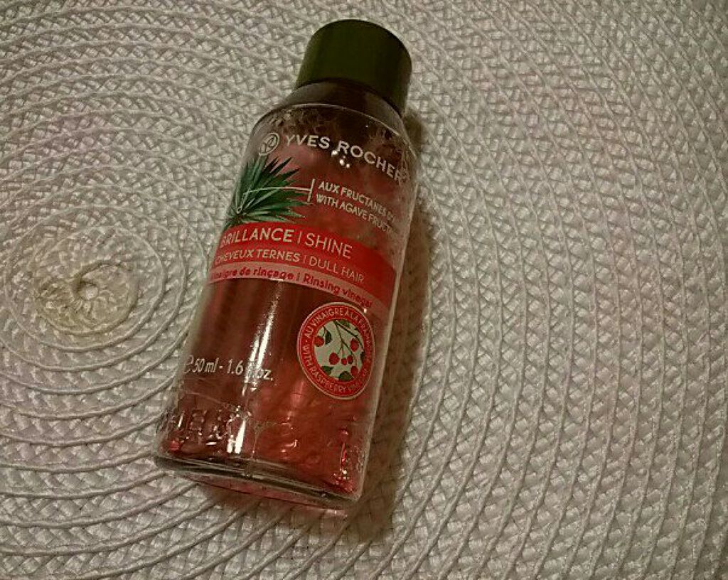 リンシングビネガー シルキーシャイン さらキララズベリー/イヴ・ロシェ/洗い流すヘアトリートメントを使ったクチコミ(1枚目)