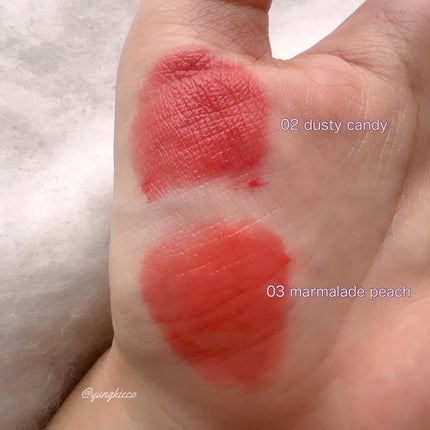 チューインガムベルベットティント/KIRSH(キルシー)/リップティントを使ったクチコミ(3枚目)