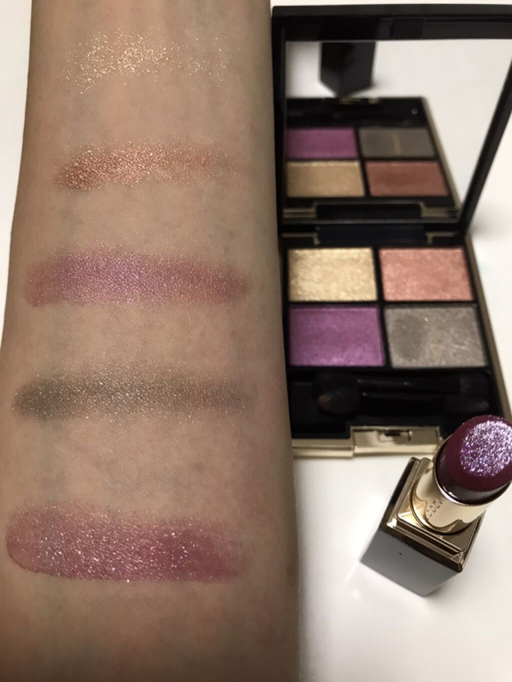 デザイニング カラー アイズ/SUQQU/アイシャドウパレットを使ったクチコミ（2枚目）