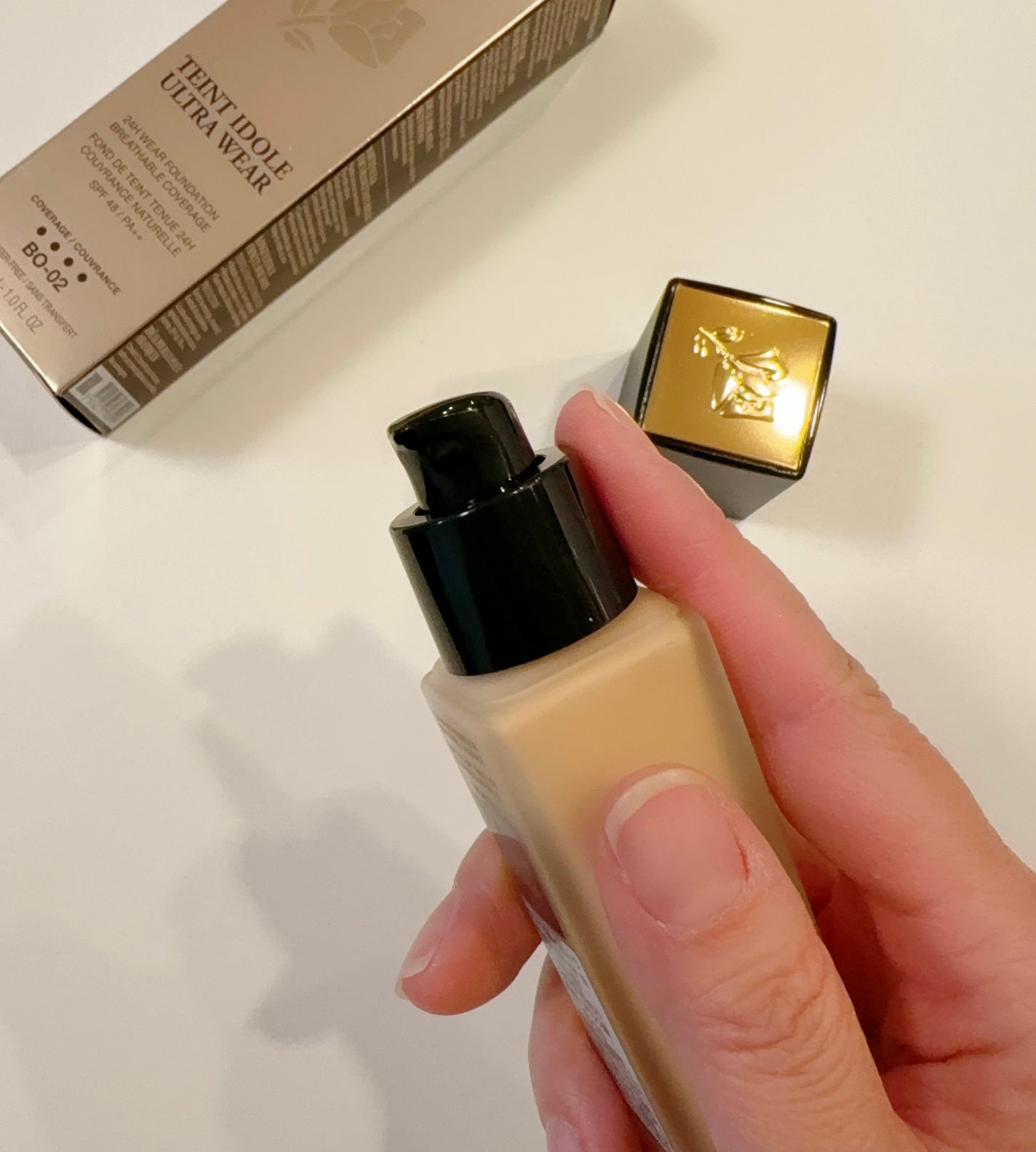 タンイドル ウルトラ ウェア リキッド N/LANCOME/リキッドファンデーションを使ったクチコミ(2枚目)