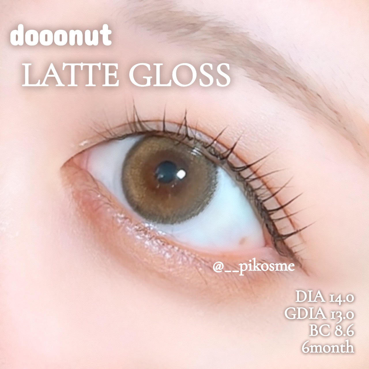 dooonut /WEEKENDSHOP/１ヶ月（１MONTH）カラコンを使ったクチコミ（3枚目）