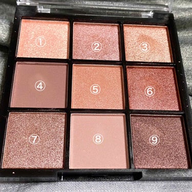 UR GLAM　BLOOMING EYE COLOR PALETTE/U R GLAM/アイシャドウパレットを使ったクチコミ（2枚目）