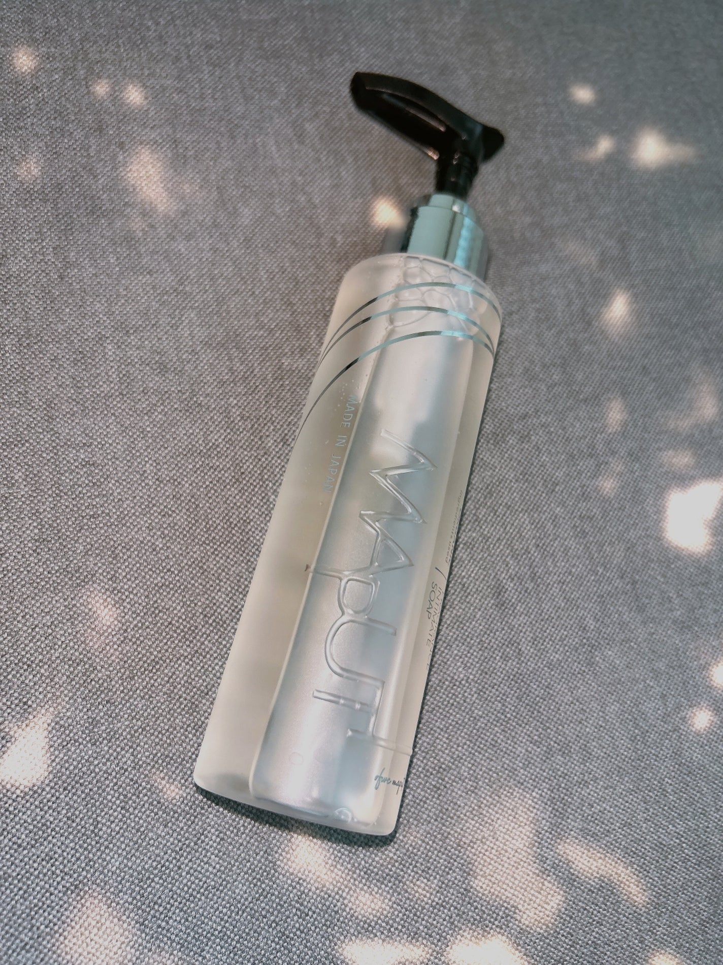 オーガニックフレグランスインティメイトソープ MAPUTI/MAPUTI/デリケートゾーンケアを使ったクチコミ(1枚目)