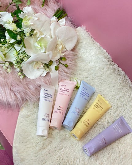 LPT Keratin パフュームヘアエッセンス Blooming Rose/Daleaf/ヘアミルクを使ったクチコミ(6枚目)