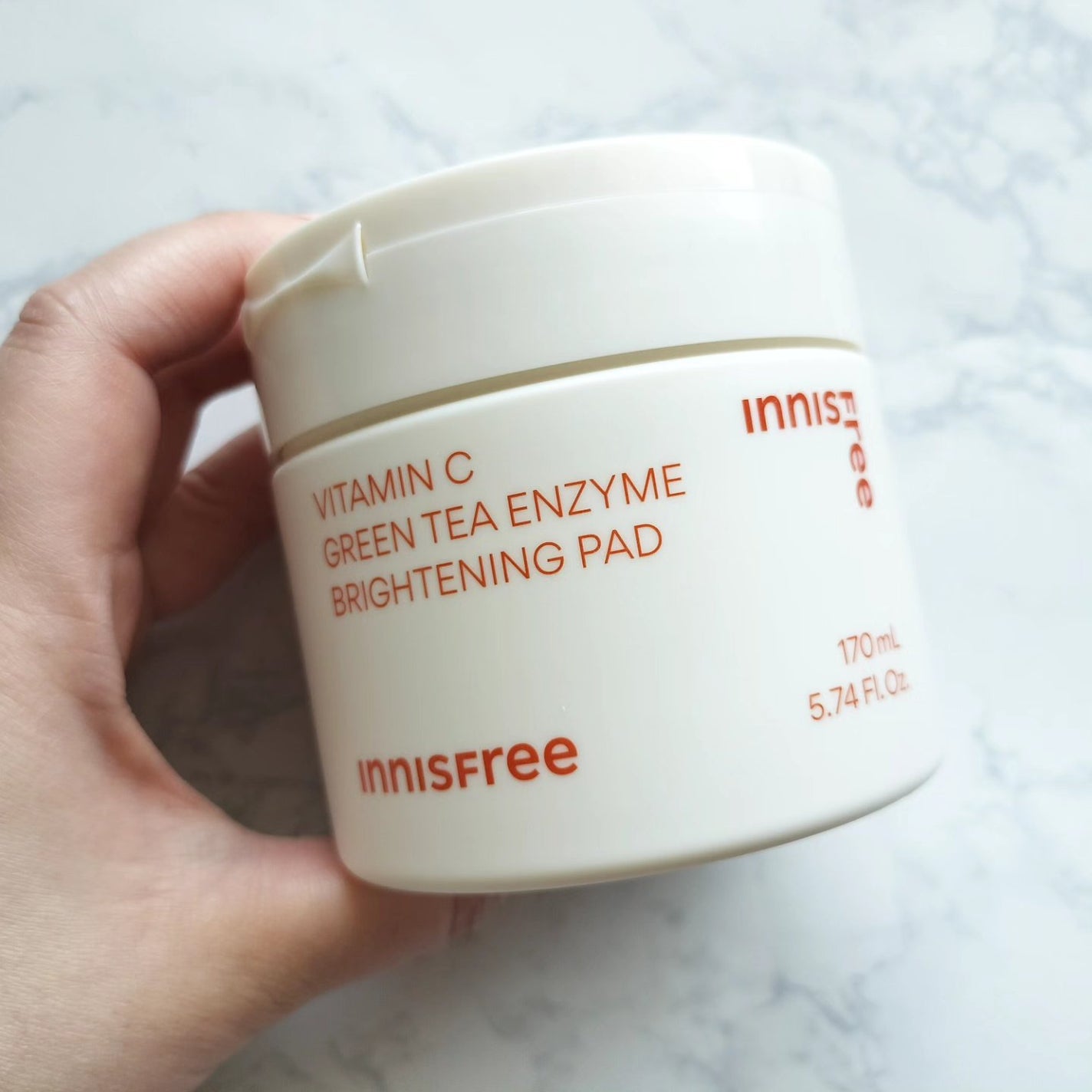 ビタC グリーンティーエンザイム ブライト パッド/innisfree/トナーパッドを使ったクチコミ(1枚目)