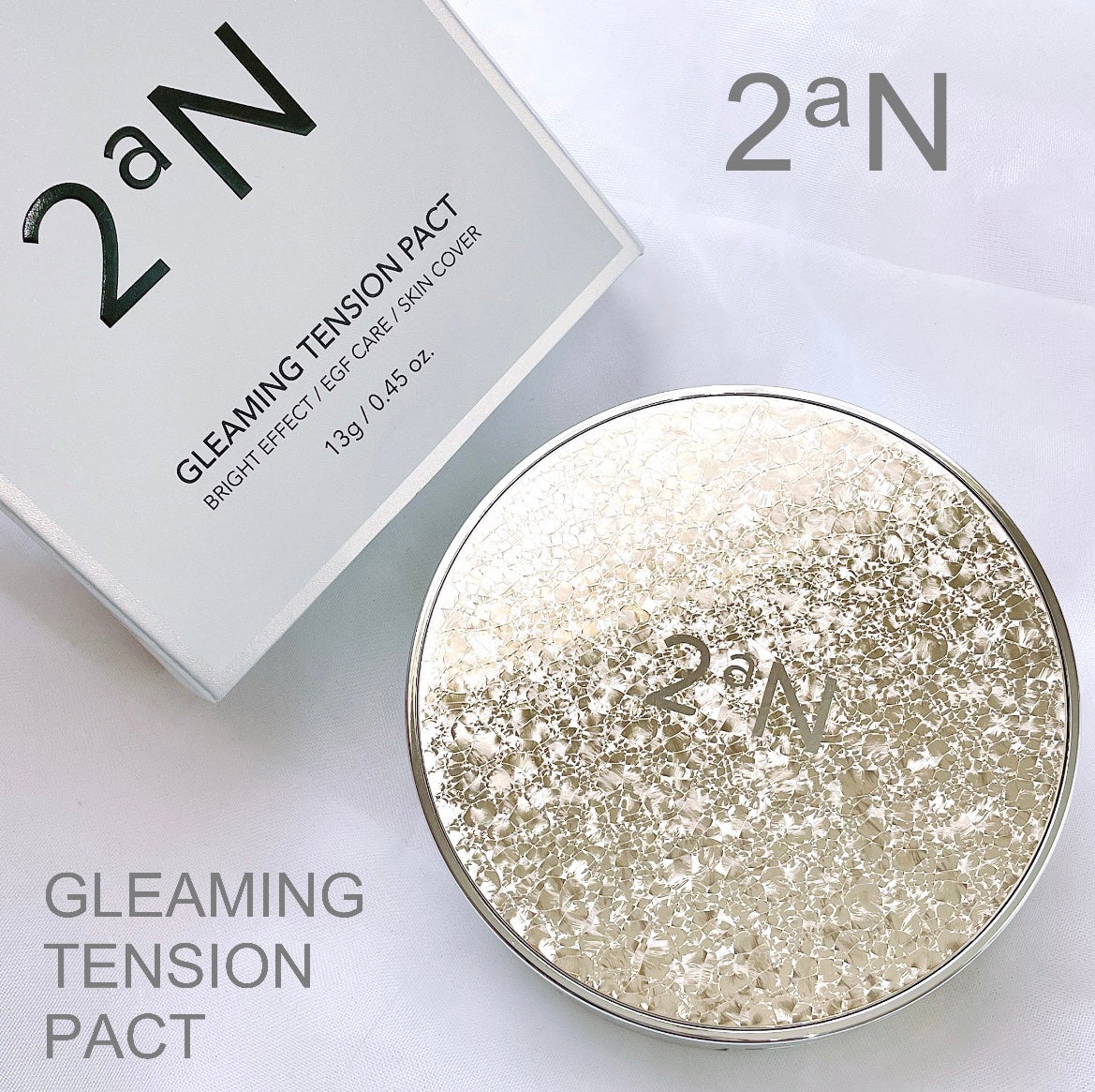 グリーミングテンションパクト/2aN/クリーム・エマルジョンファンデーションを使ったクチコミ(1枚目)