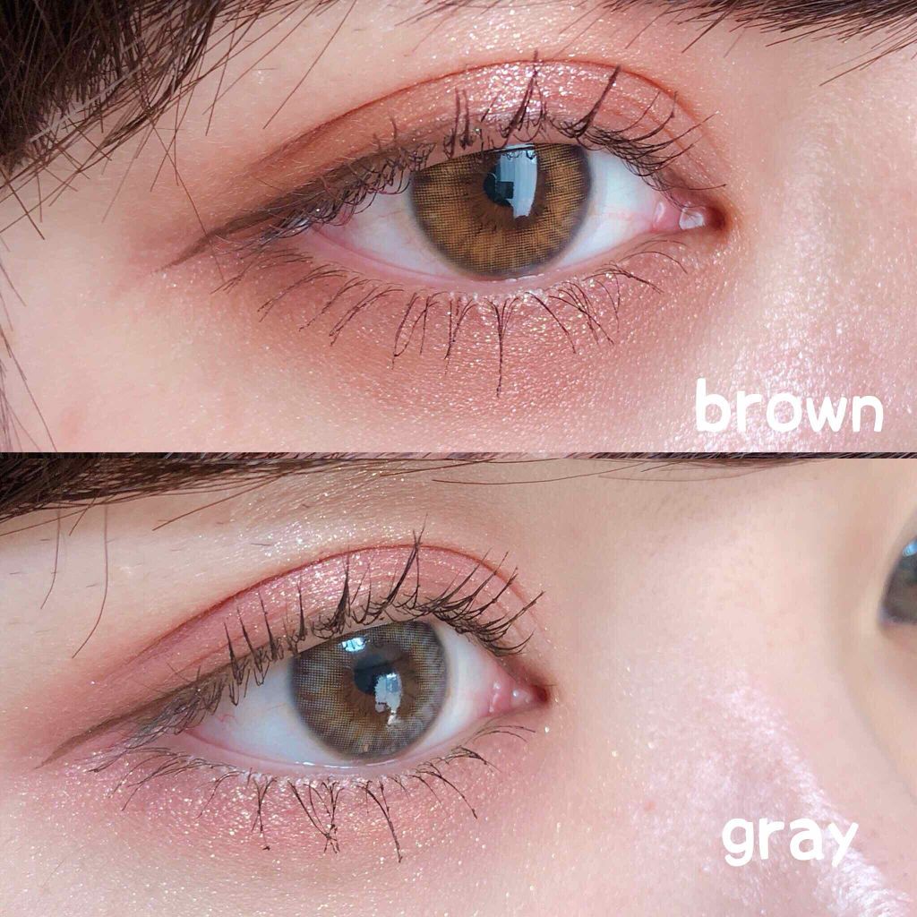 Spanish (スパニッシュ) グレー/OLENS/カラーコンタクトレンズを使ったクチコミ（2枚目）