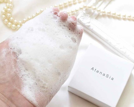 エイジングケア洗顔石鹸/アテナシア/洗顔石鹸を使ったクチコミ(3枚目)