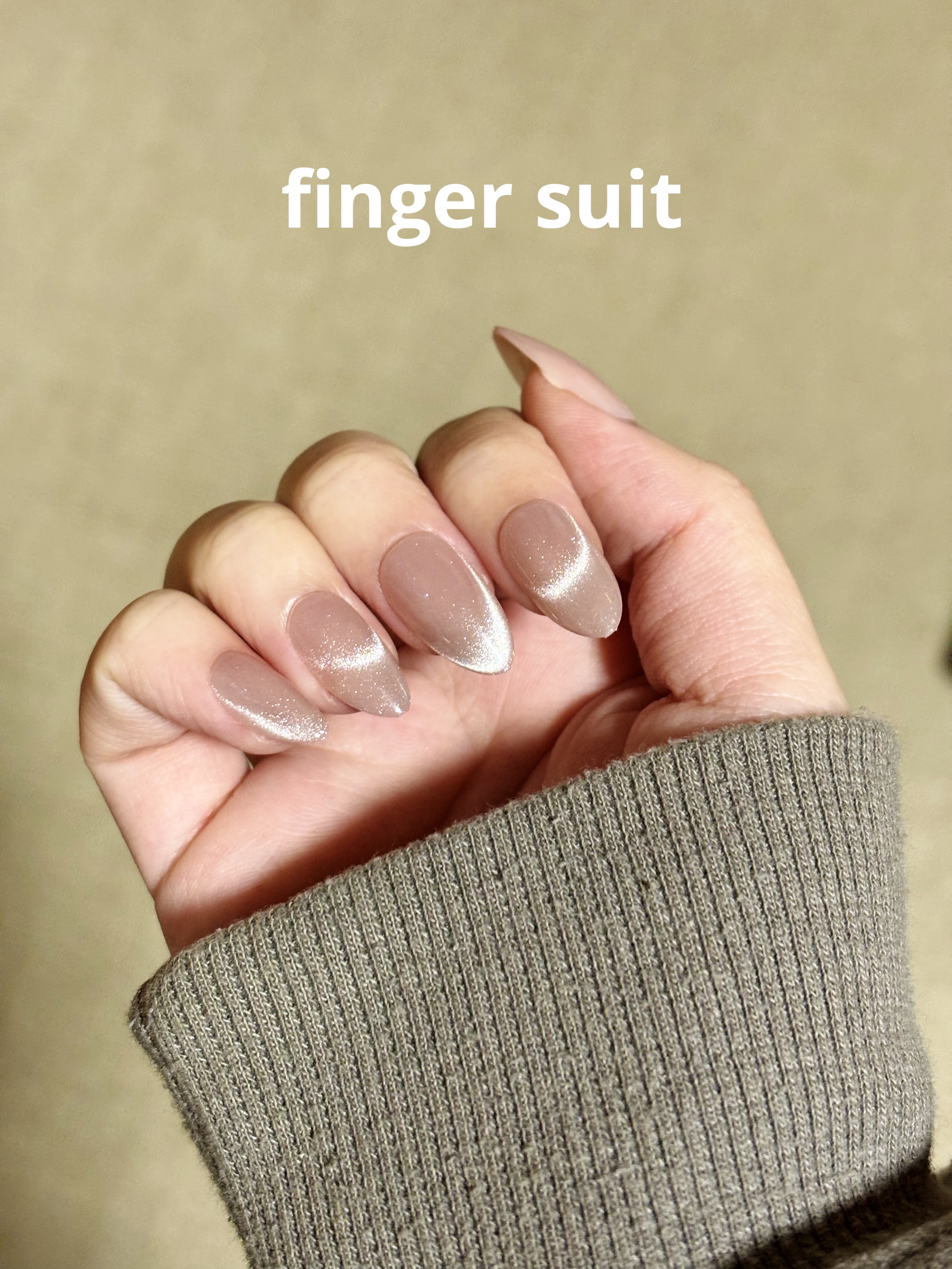 ネイルチップ(リユーザブルタイプ)/FINGER SUIT/ネイルチップ・パーツを使ったクチコミ（1枚目）