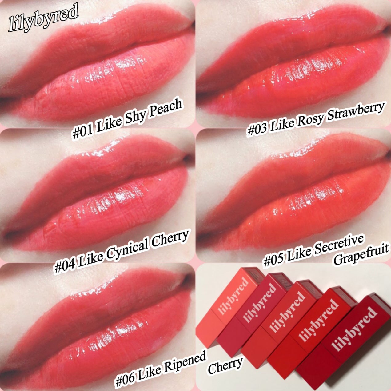 ブラッディライアー コーティングティント/lilybyred/リップティントを使ったクチコミ(1枚目)