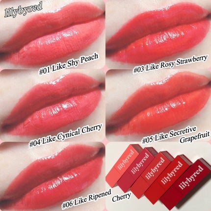 ブラッディライアー コーティングティント/lilybyred/リップティントを使ったクチコミ(1枚目)