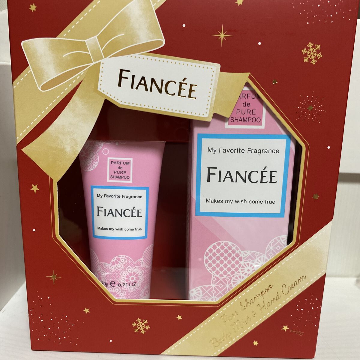 ボディミスト ピュアシャンプーの香り【パッケージリニューアル】/フィアンセ/香水(レディース)を使ったクチコミ（1枚目）