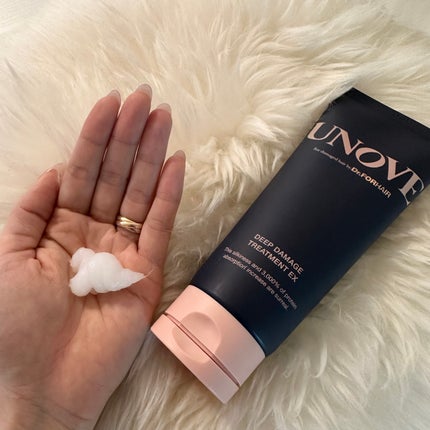 ディープダメージトリートメントEX/UNOVE/洗い流すヘアトリートメントを使ったクチコミ(2枚目)