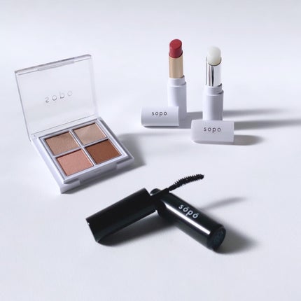 カラーマスカラ/sopo/マスカラを使ったクチコミ(1枚目)