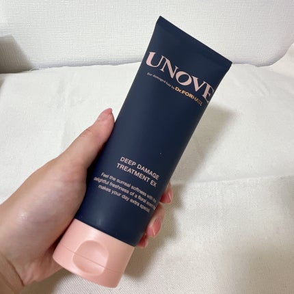 ディープダメージトリートメントEX/UNOVE/洗い流すヘアトリートメントを使ったクチコミ(3枚目)