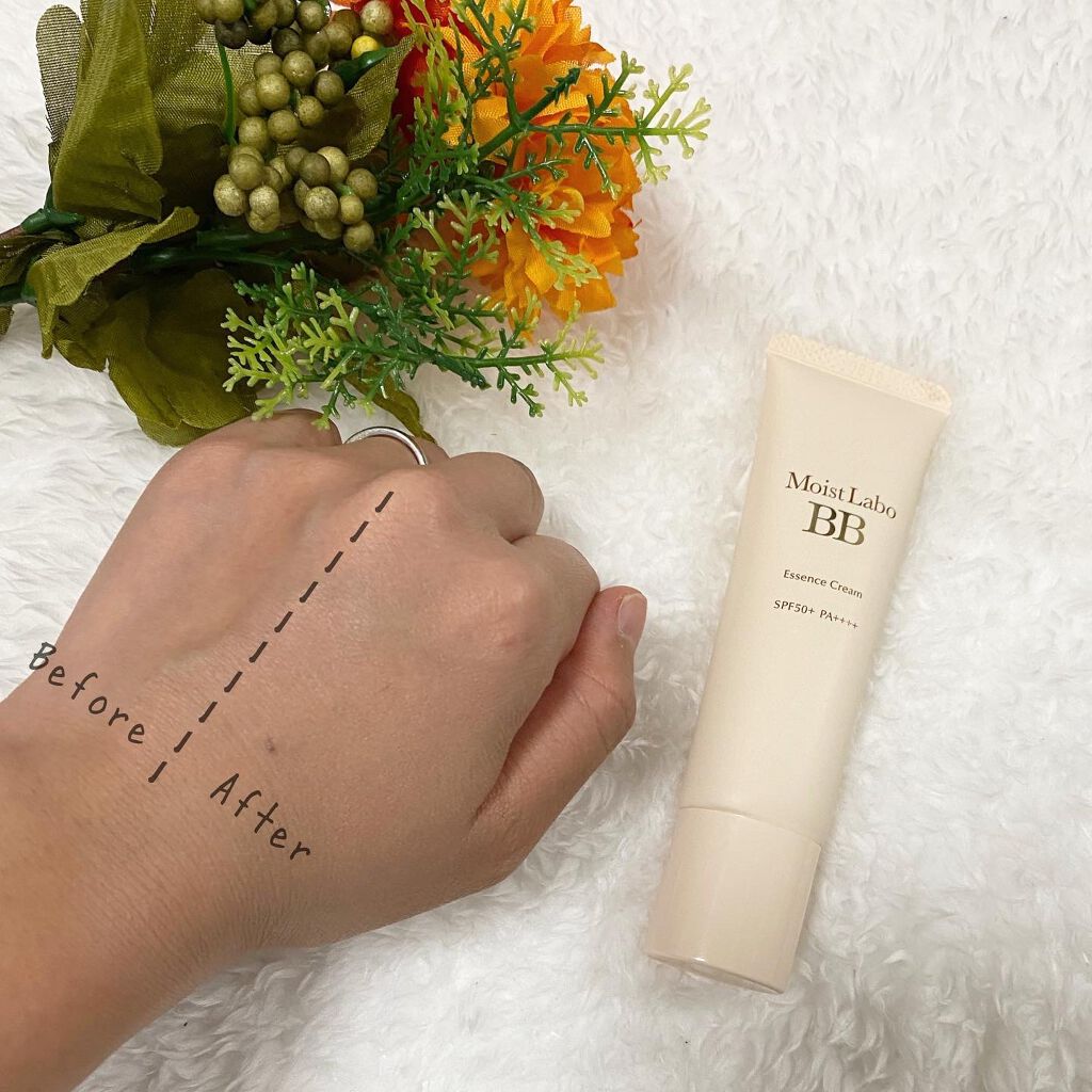 モイストラボ BBエッセンスクリーム/Moist Labo/BBクリームを使ったクチコミ(3枚目)
