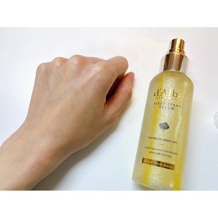 ダルバ ホワイトトリュフファーストスプレーセラム/ダルバ/ミスト状化粧水を使ったクチコミ(5枚目)