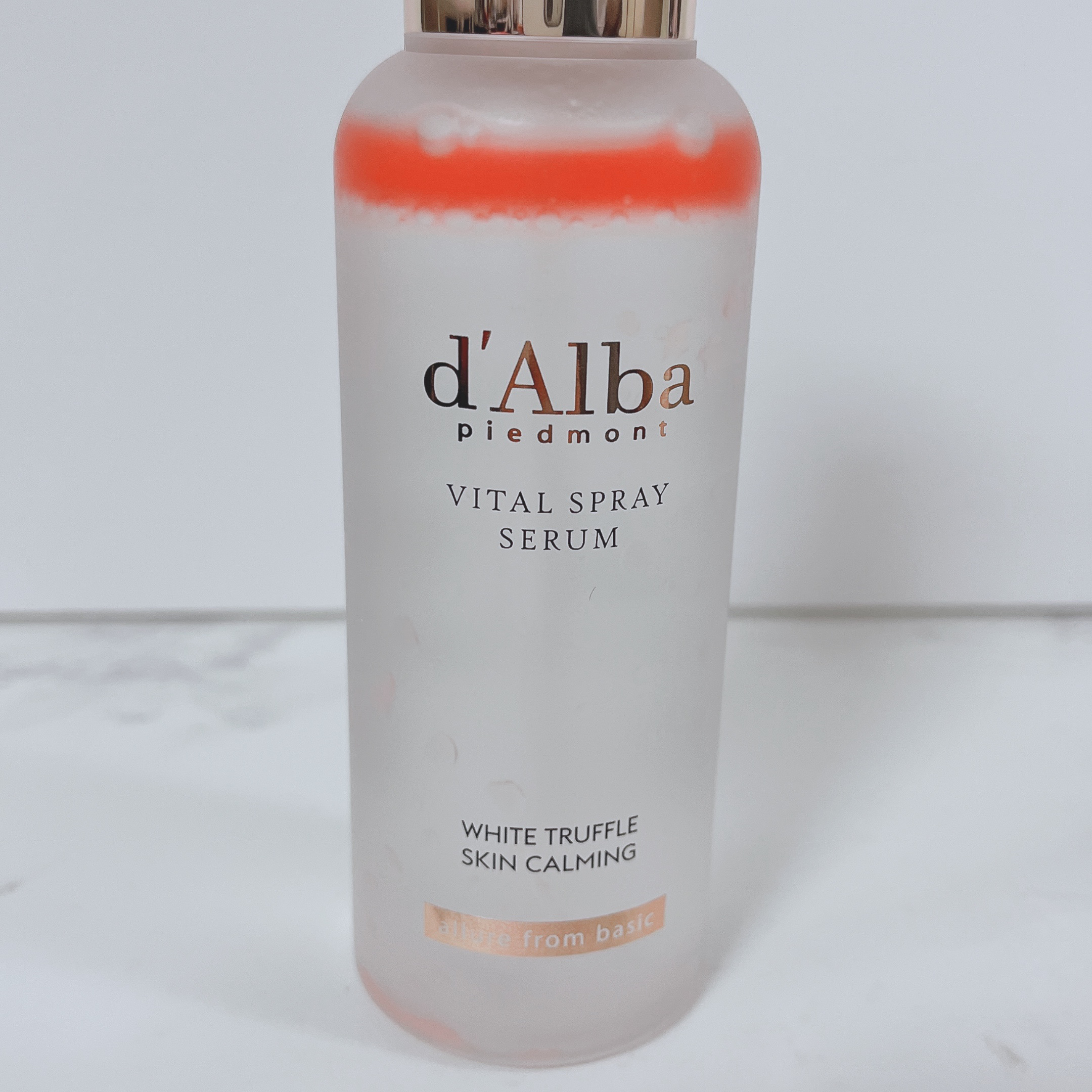 ダルバ ホワイトトリュフバイタルスプレーセラム/ダルバ/ミスト状化粧水を使ったクチコミ（2枚目）