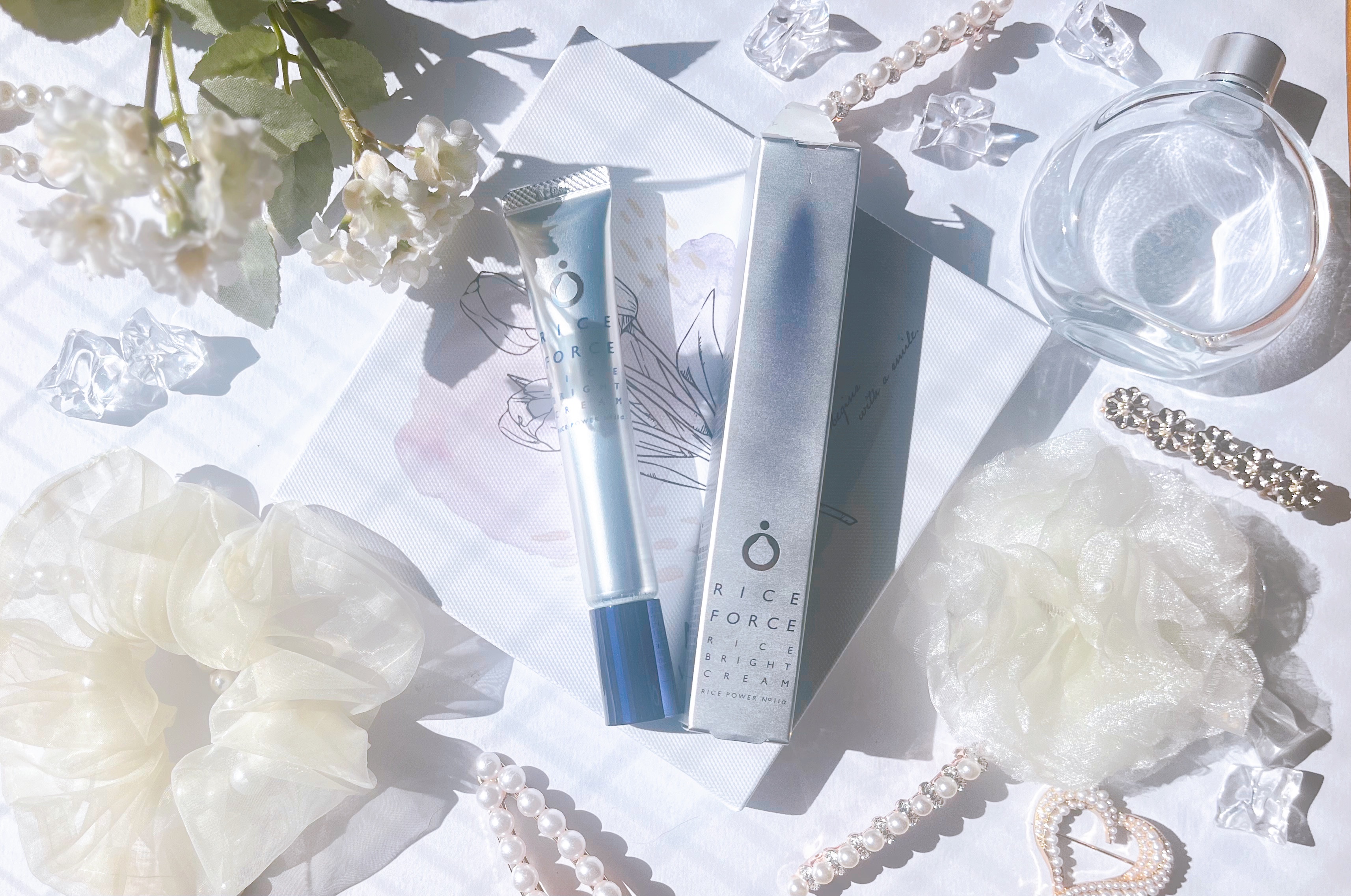 ライスブライトクリーム/ライスフォース/フェイスクリームを使ったクチコミ（1枚目）