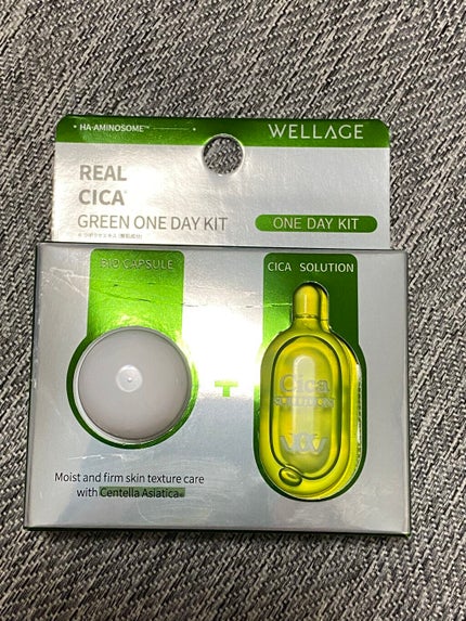 リアルシカグリーンワンデイキット/Wellage/美容液を使ったクチコミ(1枚目)