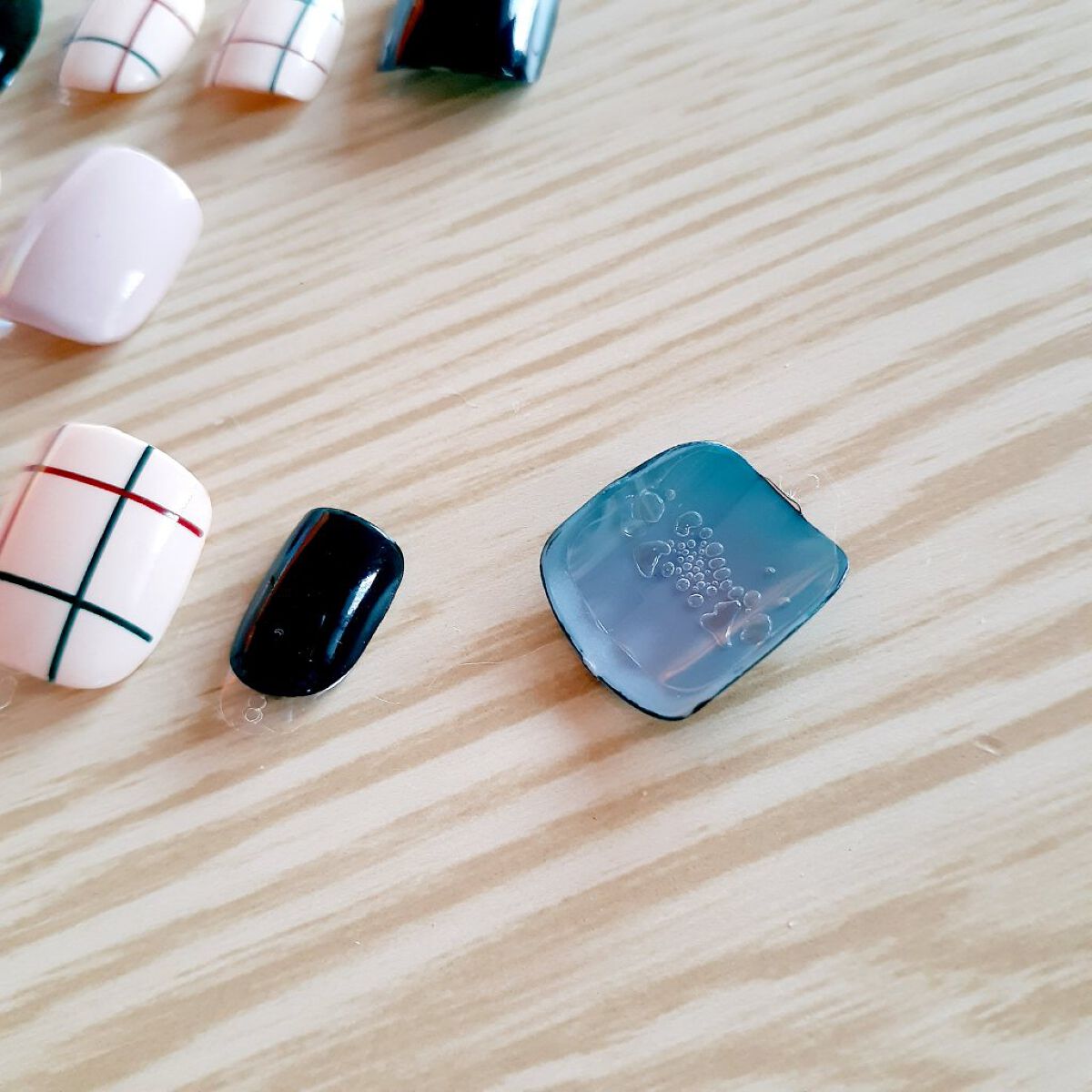 TPUネイルチップ(shape:Short Square)/Muzmak/ネイルチップ・パーツを使ったクチコミ(5枚目)