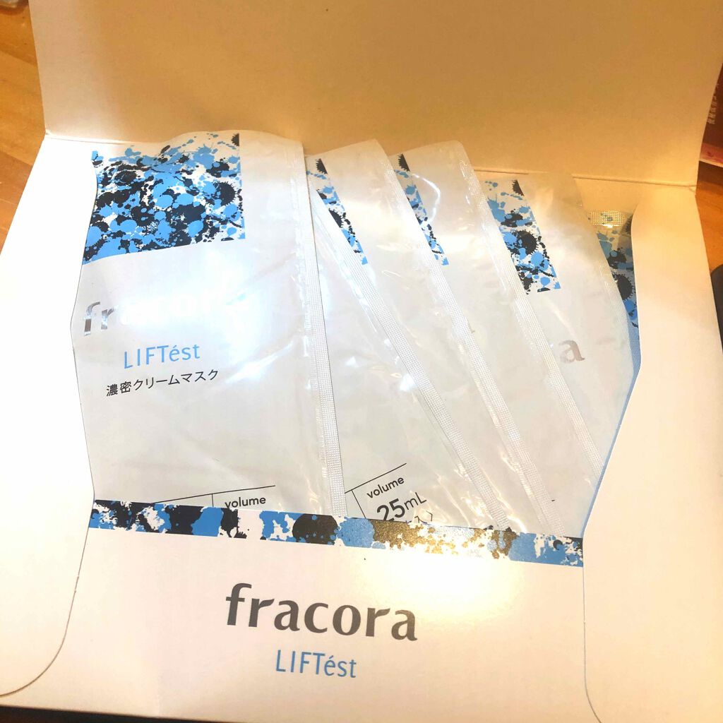 LIFTest濃密クリームマスク/fracora/シートマスク・パックを使ったクチコミ(1枚目)