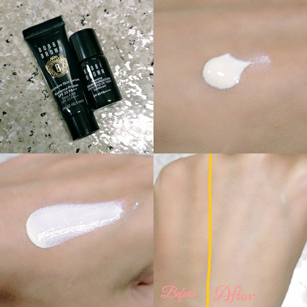 インテンシブ セラム ファンデーション/BOBBI BROWN/リキッドファンデーションを使ったクチコミ（2枚目）