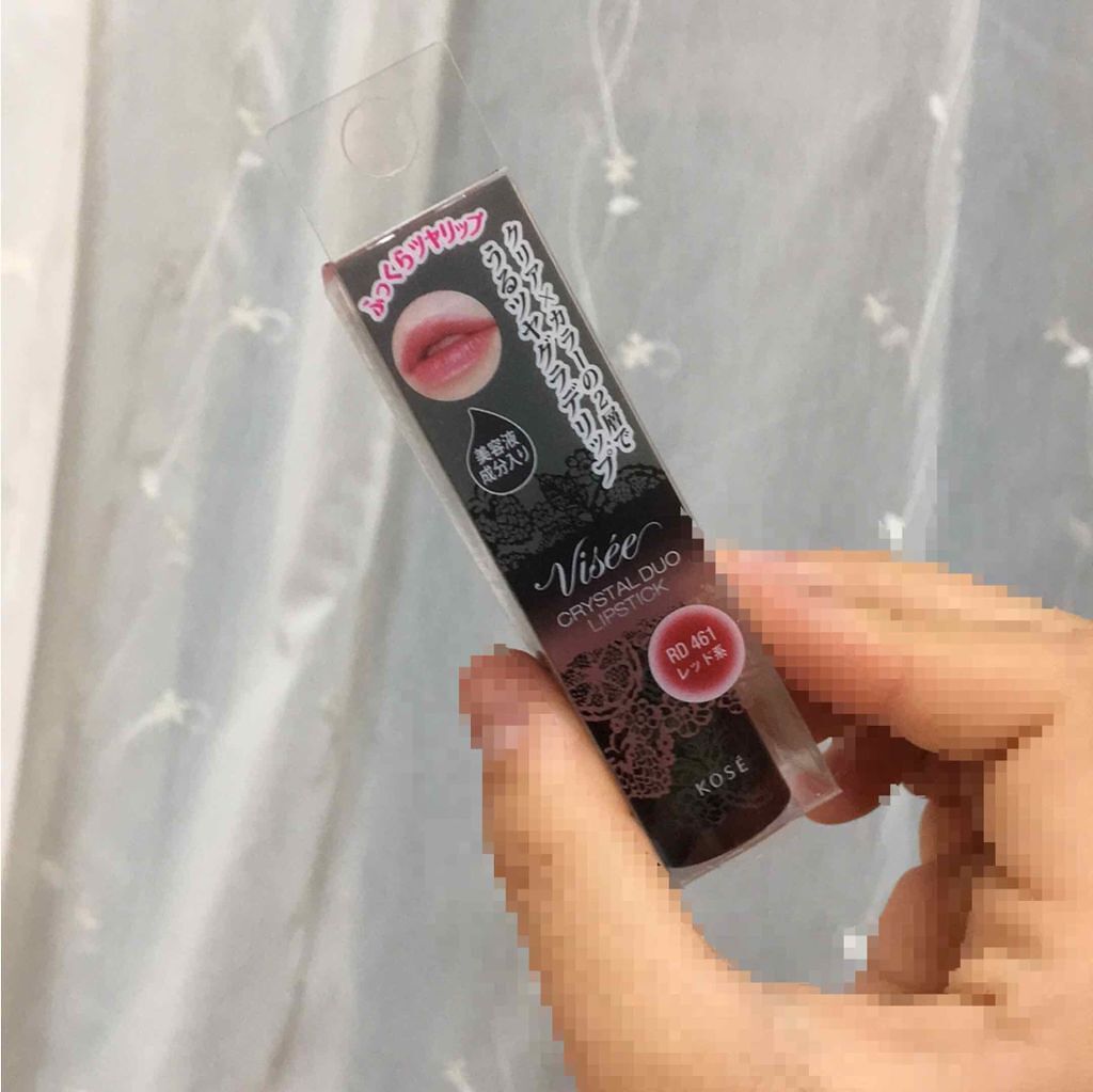 クリスタルデュオ リップスティック/Visée/口紅を使ったクチコミ（1枚目）