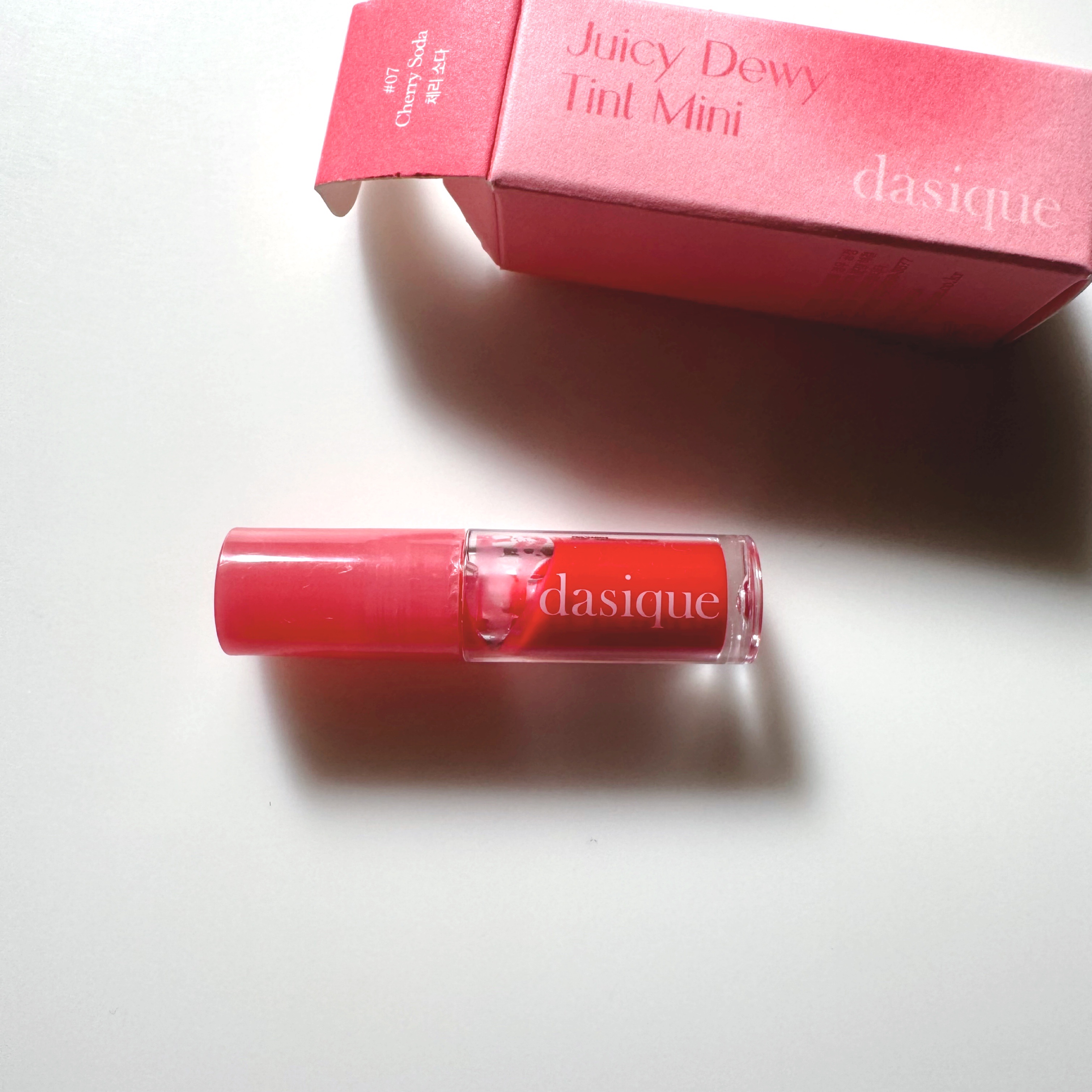 ジューシーデュイティント/dasique/リップティントを使ったクチコミ（1枚目）