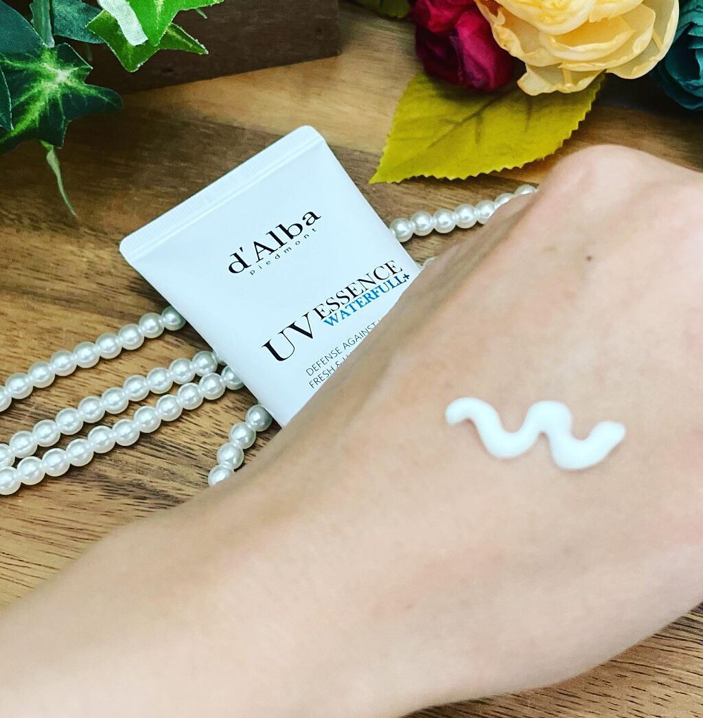 ダルバ ウォータフル エッセンス サンクリーム/ダルバ/日焼け止めクリームを使ったクチコミ（2枚目）