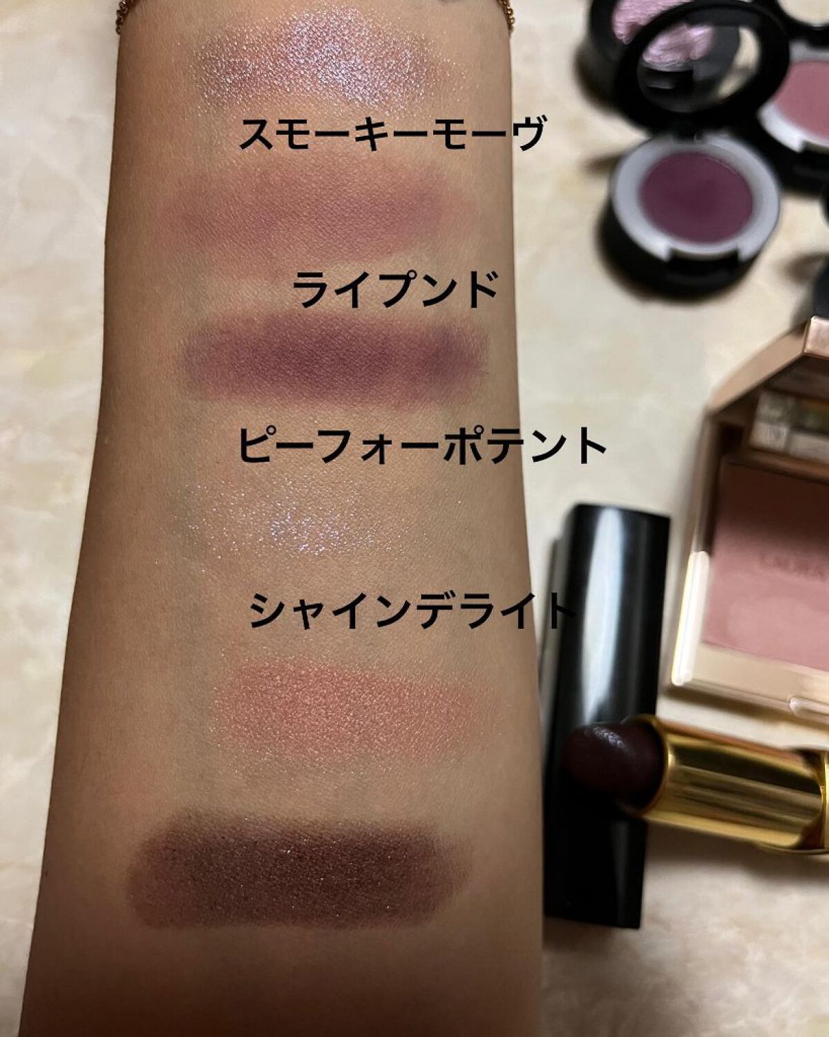 ルージュ アリュール ヴェルヴェット ラ コメット/CHANEL/口紅を使ったクチコミ（2枚目）