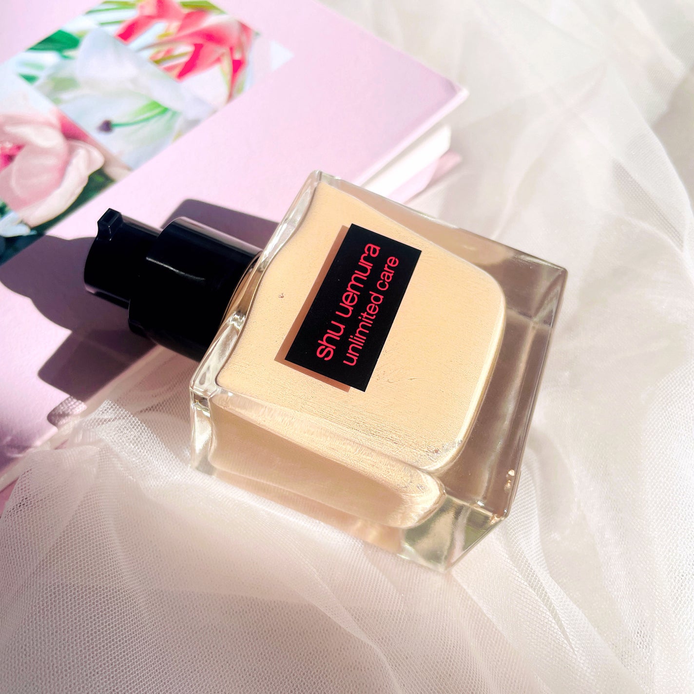 アンリミテッド ケア ツヤ セラム ファンデーション/shu uemura/リキッドファンデーションを使ったクチコミ(3枚目)