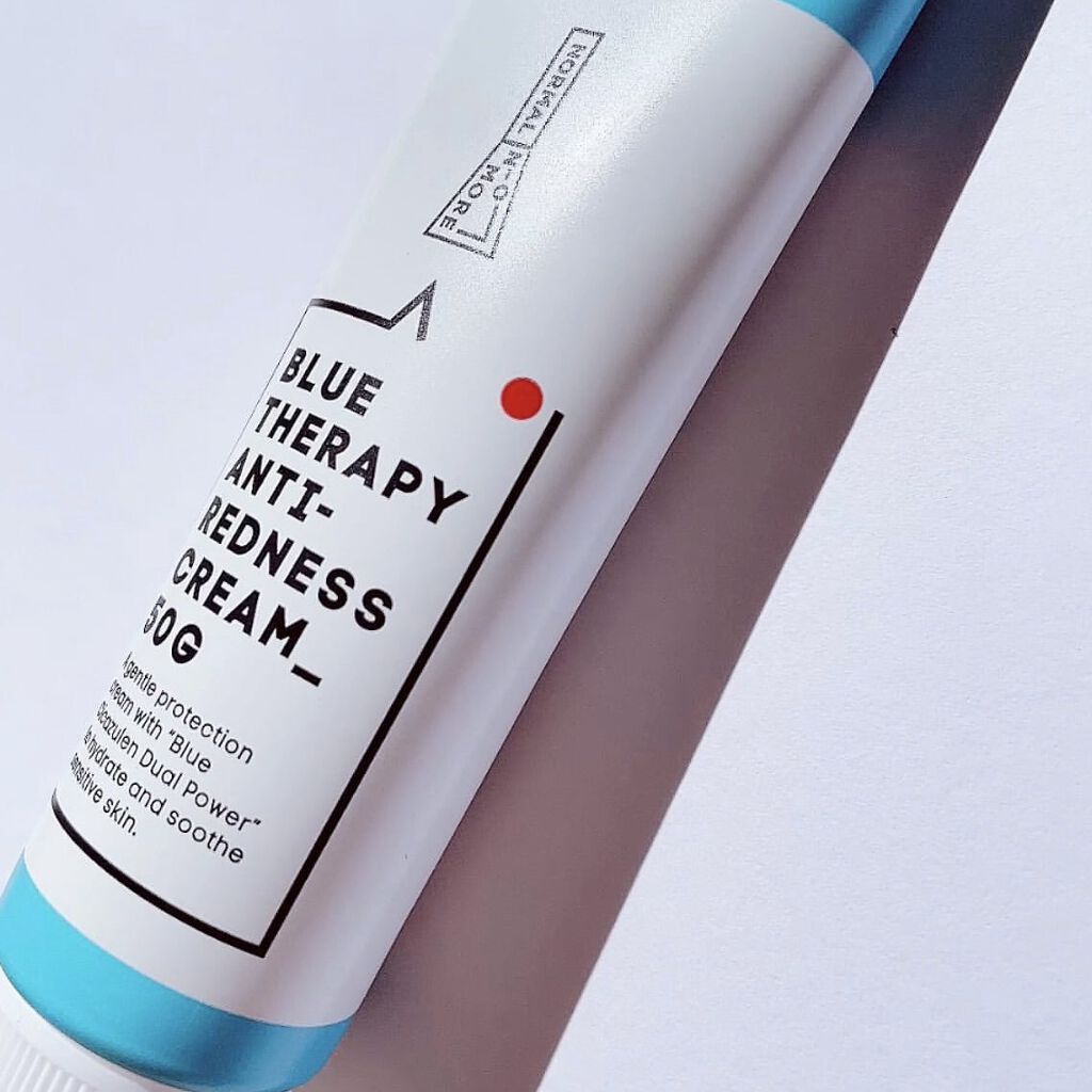 ブルーセラピー アンチ レッドネス クリーム/NORMAL NOMORE/フェイスクリームを使ったクチコミ（1枚目）