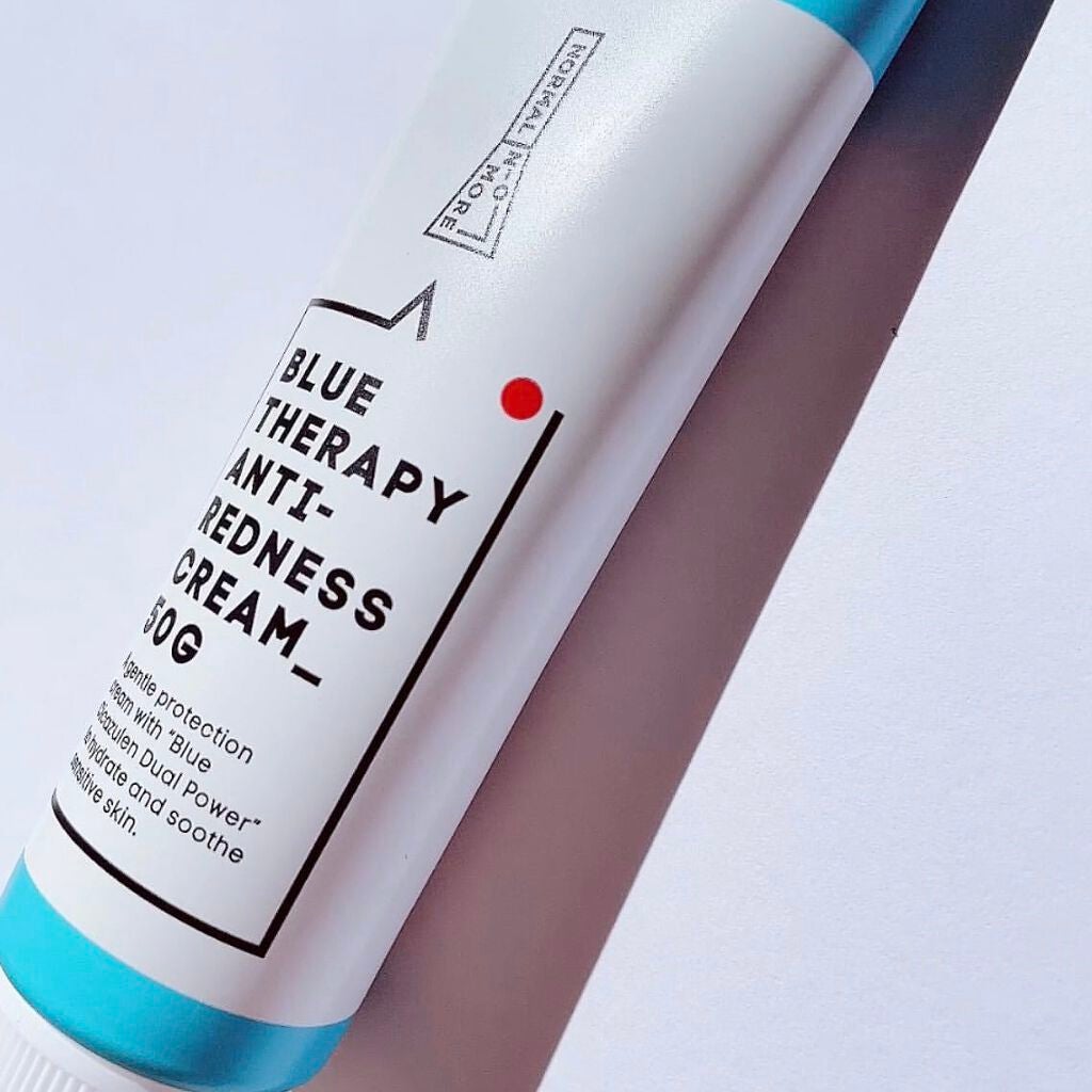 ブルーセラピー アンチ レッドネス クリーム/NORMAL NOMORE/フェイスクリームを使ったクチコミ(1枚目)