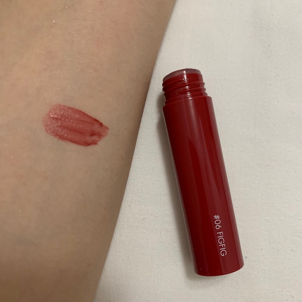 ジューシーラスティングティント/rom&nd/リップティントを使ったクチコミ(2枚目)