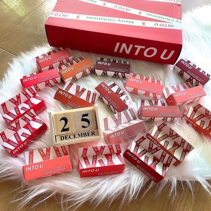 スーパーマットリップ&チークマッド/INTO U/口紅を使ったクチコミ(1枚目)