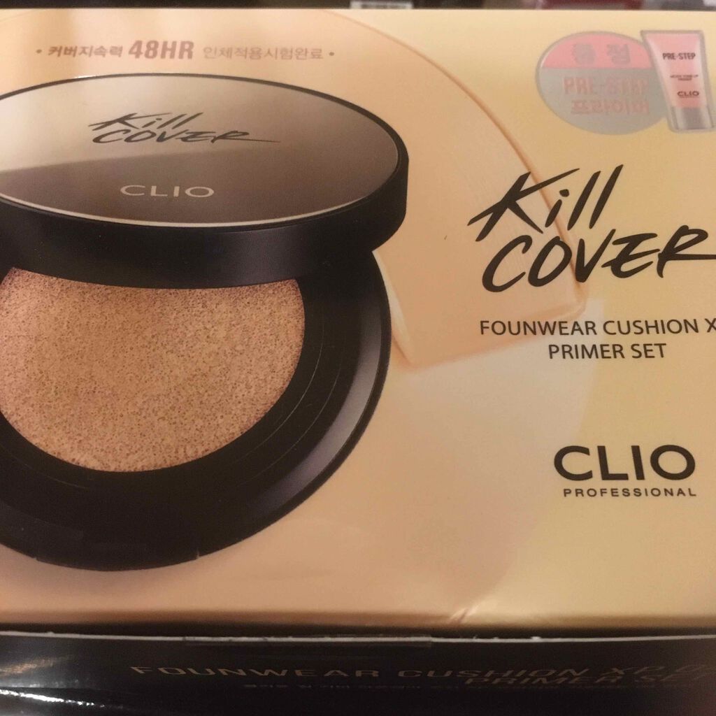 キル カバー ファンウェア クッション エックスピー/CLIO/クッションファンデーションを使ったクチコミ(1枚目)