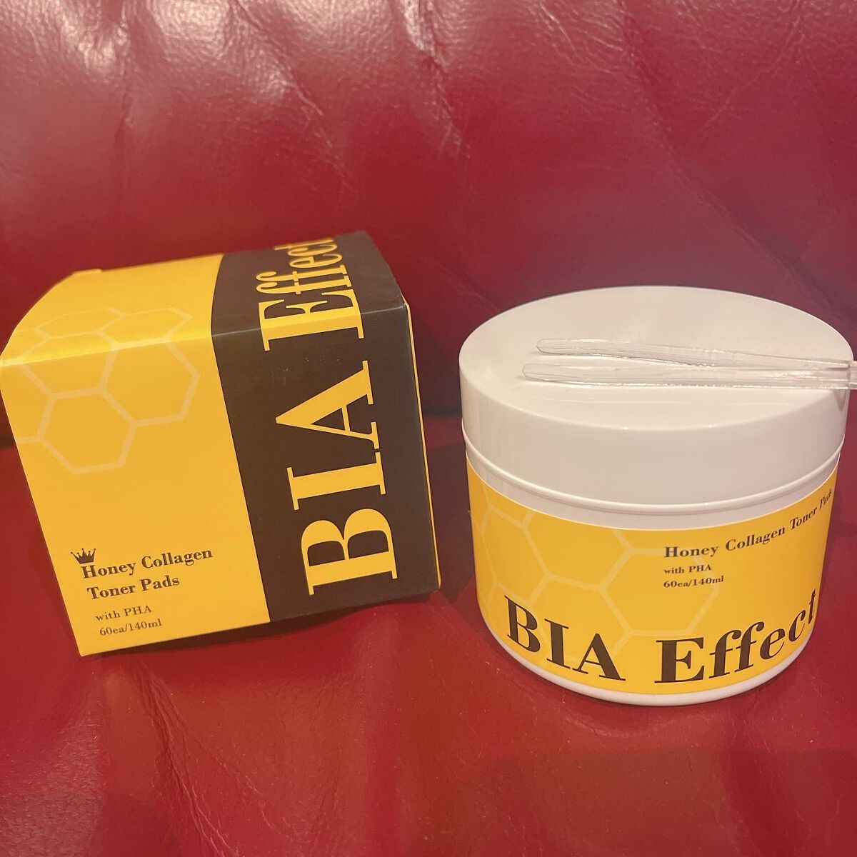 はちみつコラーゲントナーパッド/BIA Effect/トナーパッドを使ったクチコミ（1枚目）