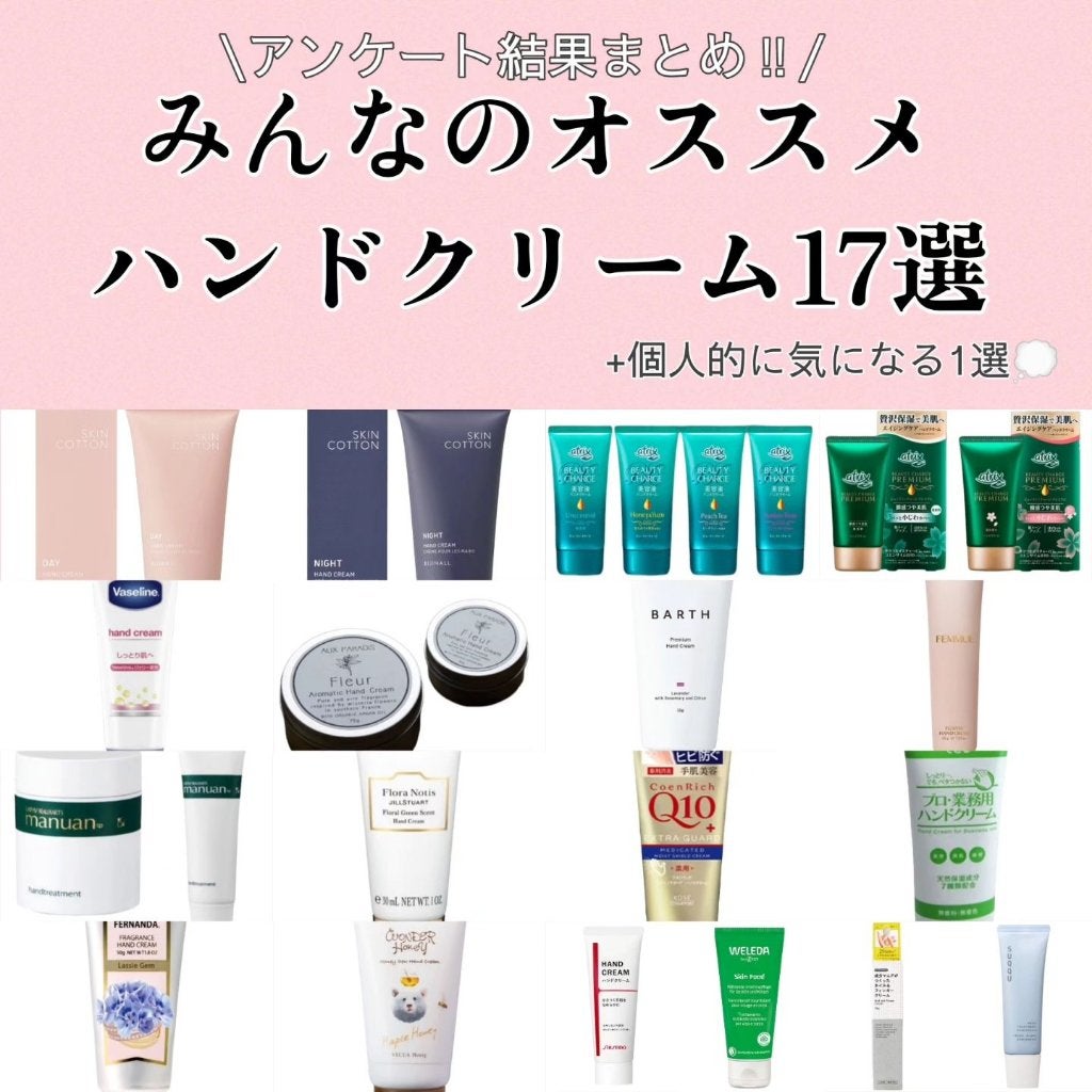 みみ on LIPS 「みんなのおすすめハンドクリーム、まとめてみたよ♡実はハンドクリ..」(1枚目)