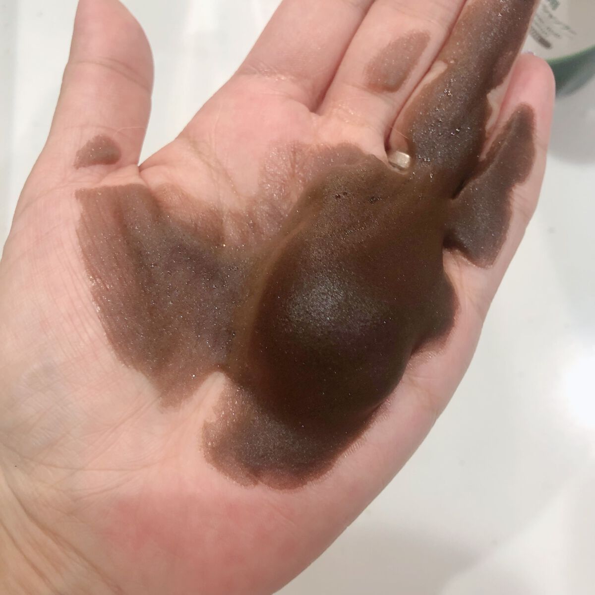 白髪用 利尻炭酸カラーシャンプー /自然派clubサスティ/市販シャンプーを使ったクチコミ(3枚目)