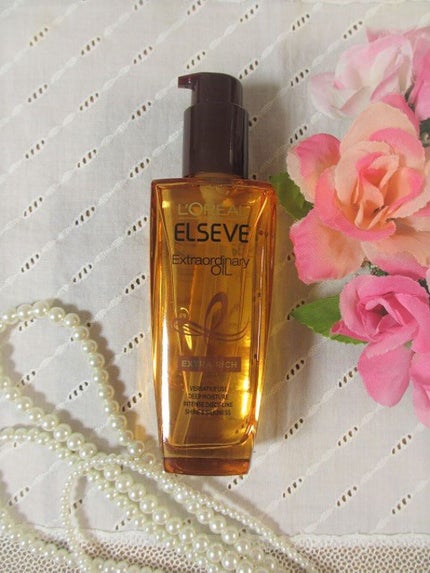 エルセーヴ エクストラオーディナリーオイル エクストラリッチ フィニッシュ/ロレアル パリ/ヘアオイルを使ったクチコミ(2枚目)