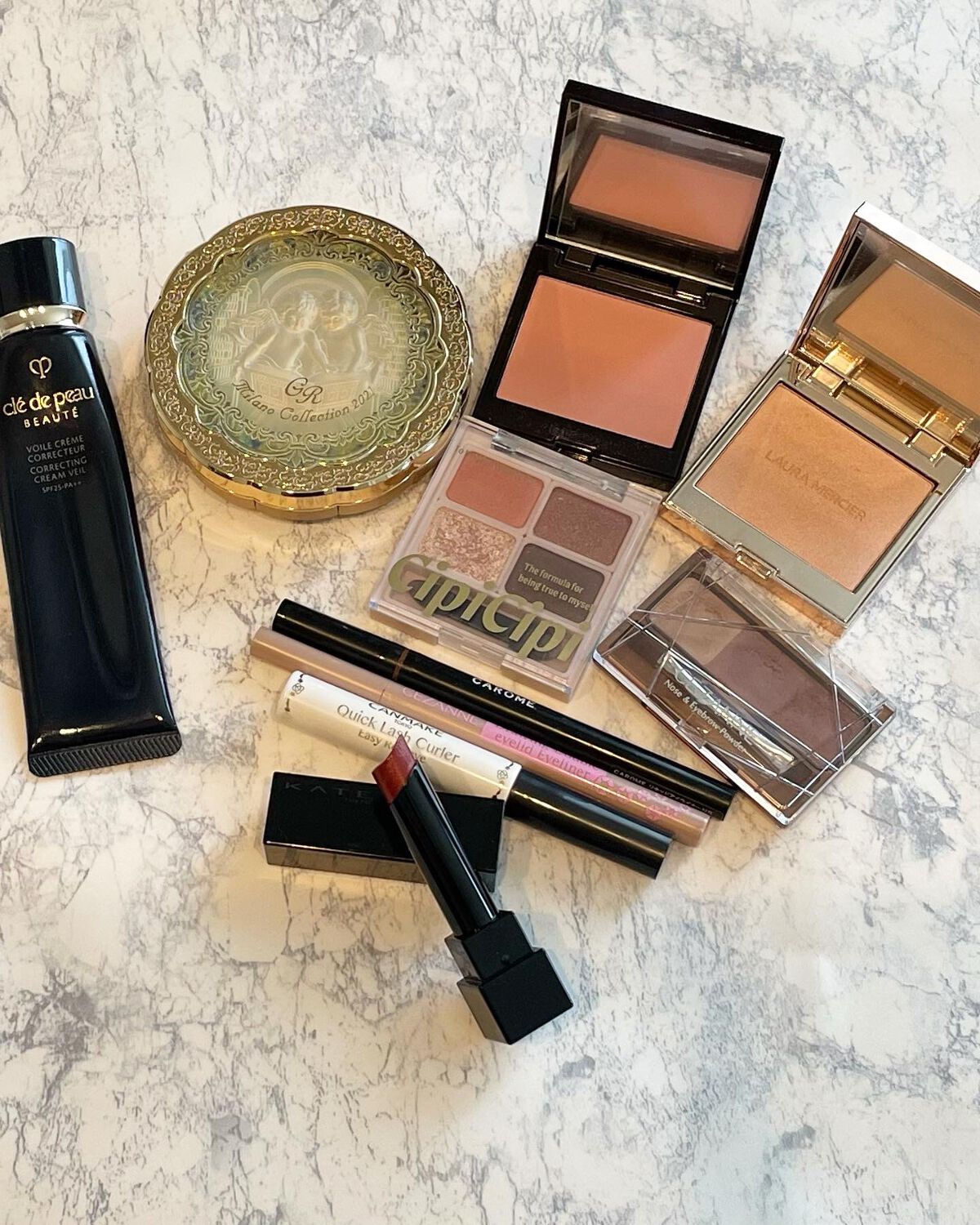 ノーズ&アイブロウパウダー/CEZANNE/パウダーアイブロウを使ったクチコミ(1枚目)