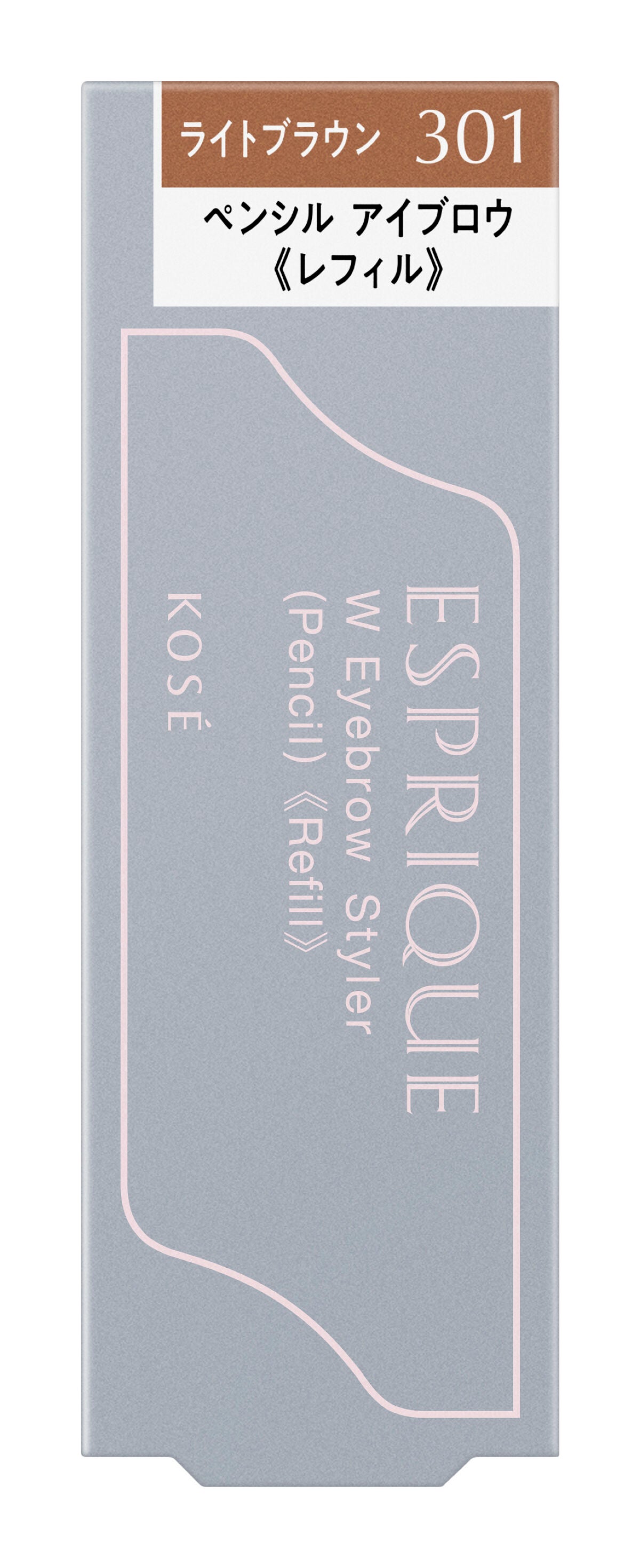 W アイブロウ スタイラー(ペンシル&パウダー) BR301 ペンシル(レフィル)
