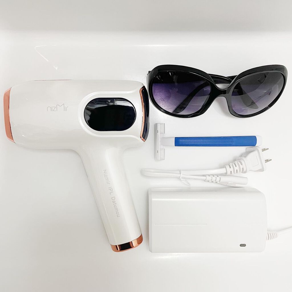 サファイヤIPL光脱毛器/NiZmir/家庭用脱毛器を使ったクチコミ（2枚目）