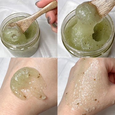 SUGAR BODY SCRUB 　BASIL&BERGAMOT/AROMATICA/ボディスクラブを使ったクチコミ（2枚目）