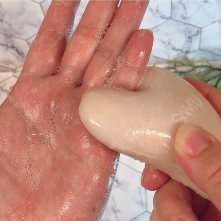 PHセンシティブクレンジングカッサバー/SAM'U/その他洗顔料を使ったクチコミ(4枚目)