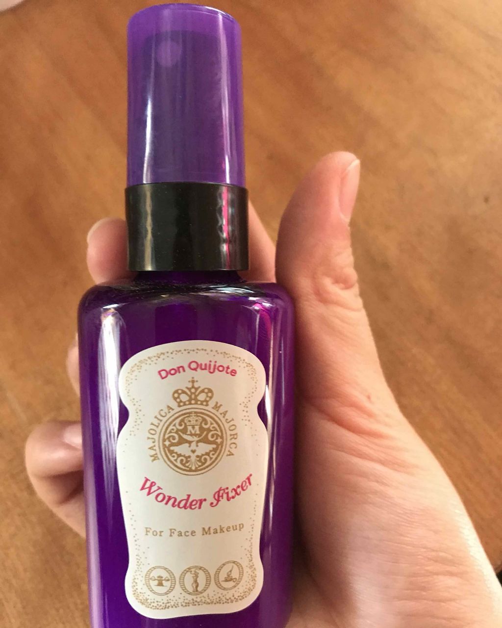 ワンダー フィクサー/MAJOLICA MAJORCA/フィックスミストを使ったクチコミ(1枚目)