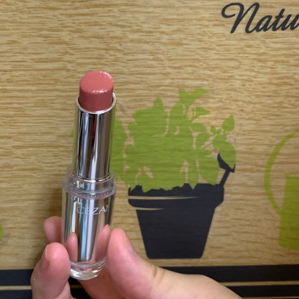 ラスティンググロスリップ/CEZANNE/口紅を使ったクチコミ(1枚目)
