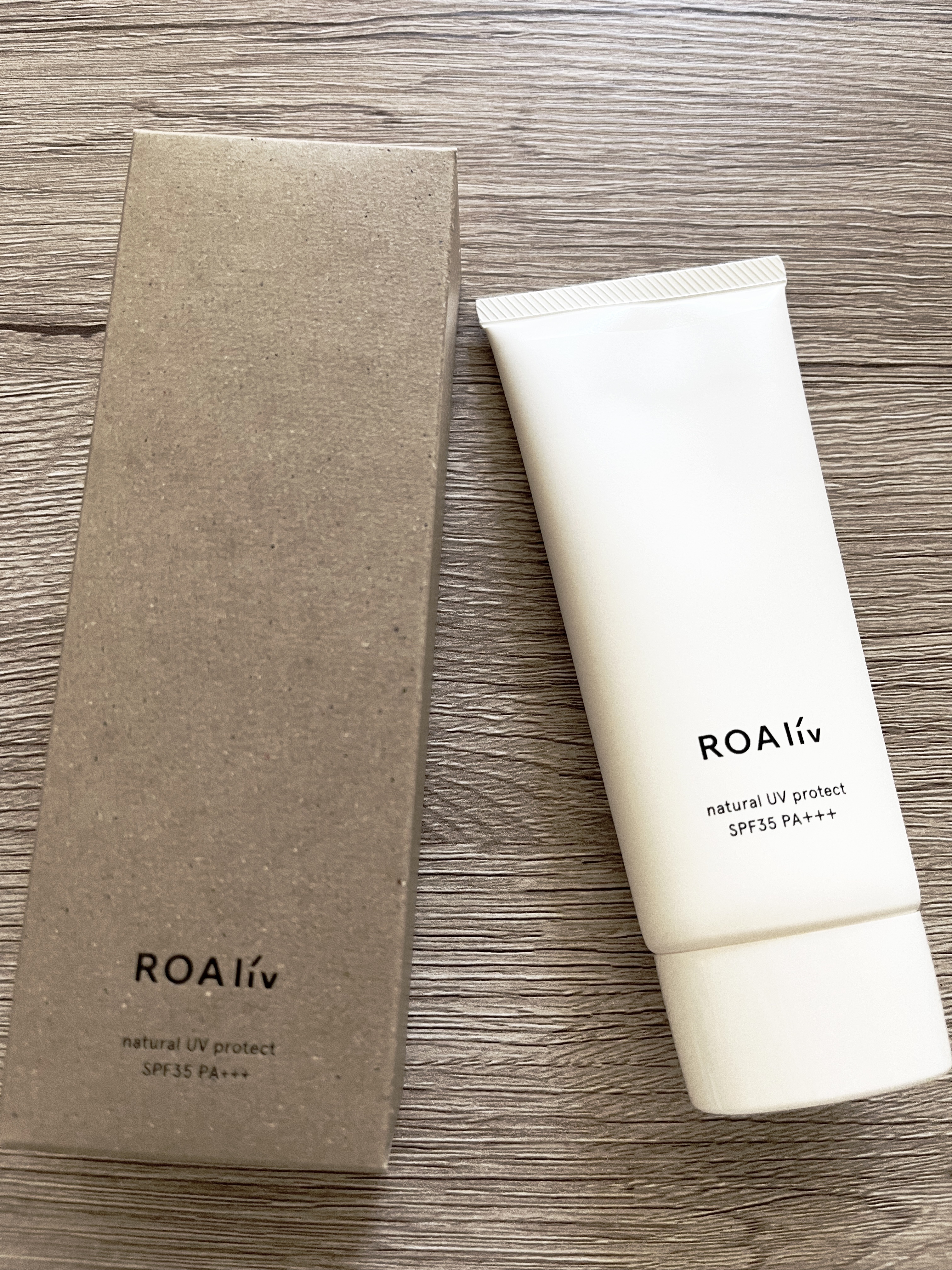 ナチュラル UV プロテクト/ROAlív/日焼け止めクリームを使ったクチコミ（1枚目）